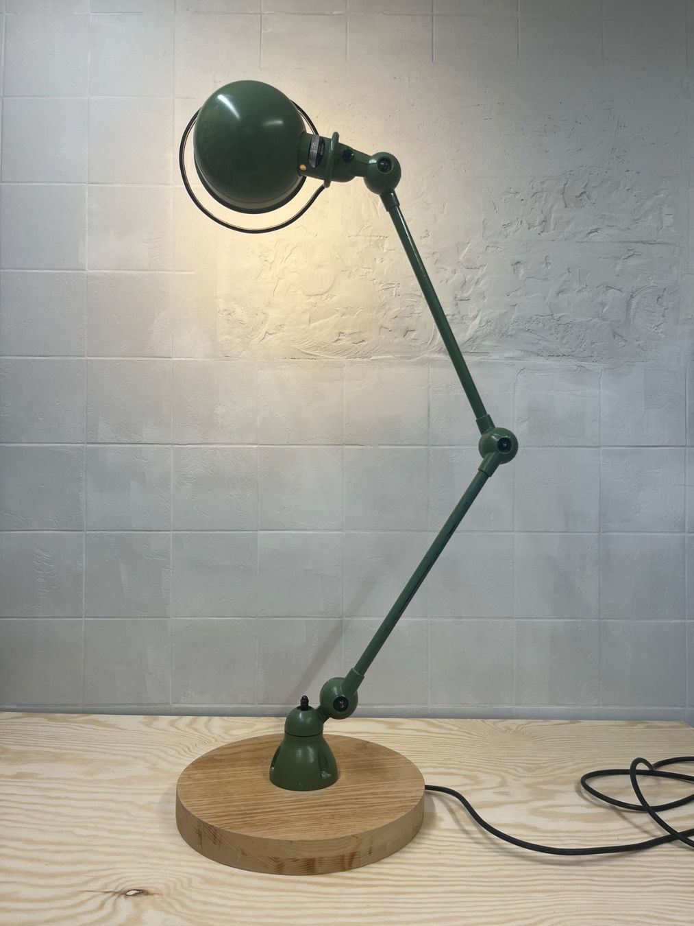 Jieldé Lampen: Jielde Industrielampe aus Frankreich – Gebraucht aus Zürich von housecat33