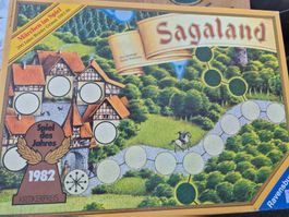 Sagalands Brettspiel 1982 Familien- und Kinderspiel B9.