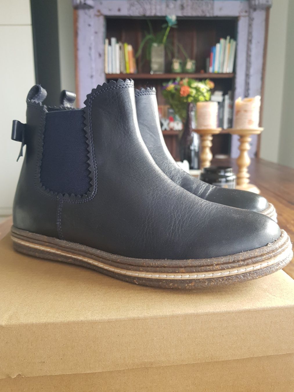 Friboo Scarpe per ragazze: MÄDCHEN LEDER STIEFELETTE/ NEU – Nuovo (secondo la descrizione) da Root venduto da LifestyleAccessoires 5