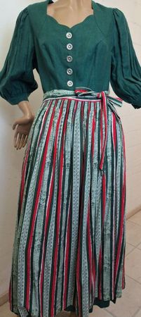 Original ISOLA Trachtenkleid Leinen Gr. 46 Neu