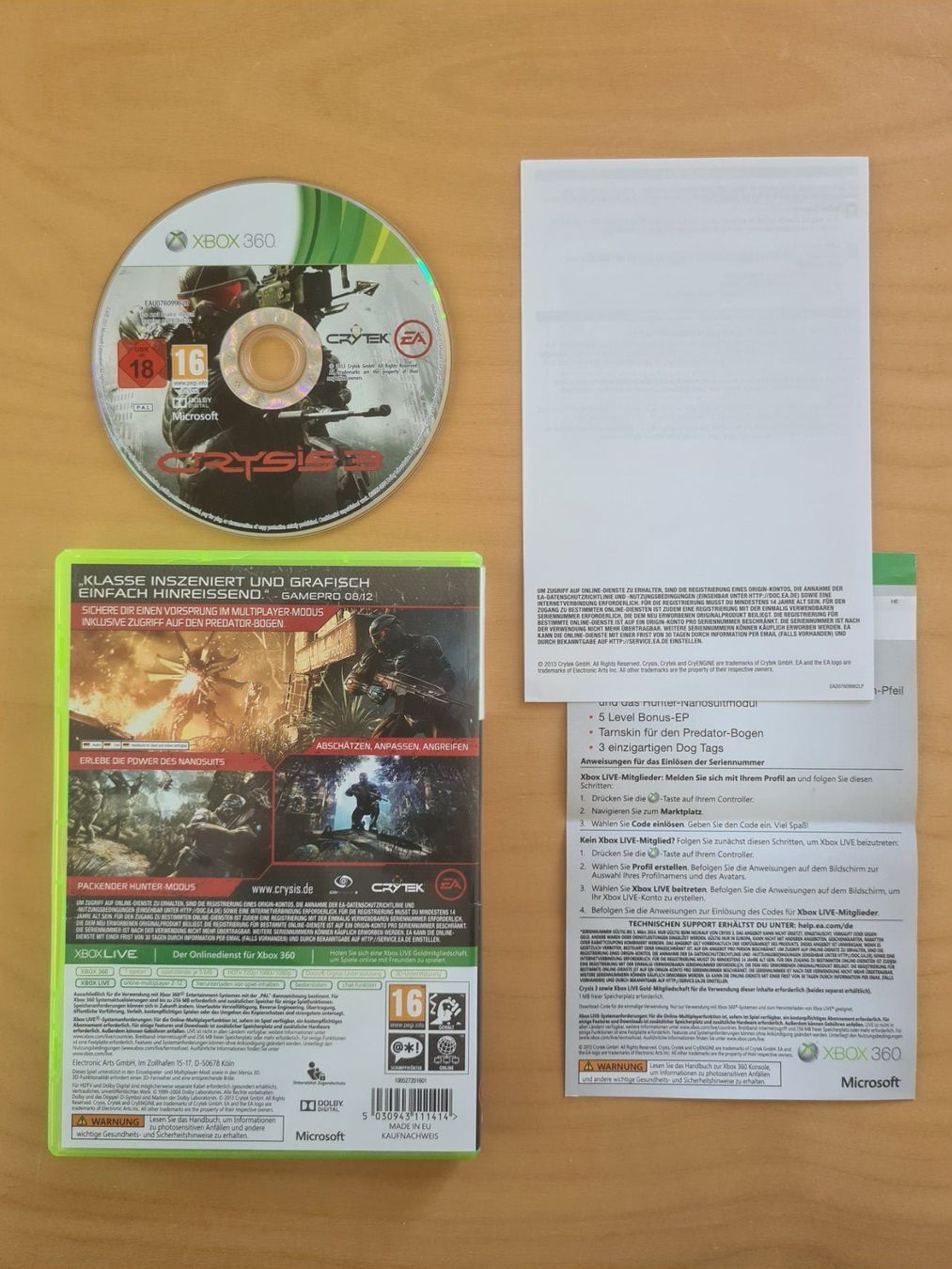 Giochi: Crysis 3 (Xbox 360) – Usato da Oberwil BL venduto da Spieltopia 1