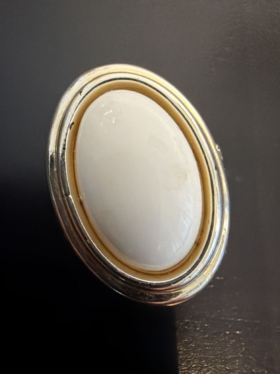 Spille & Fermagli: Elegante Vintage Brosche , goldfarben mit Stein – Usato da Widnau venduto da kustercarmen 3