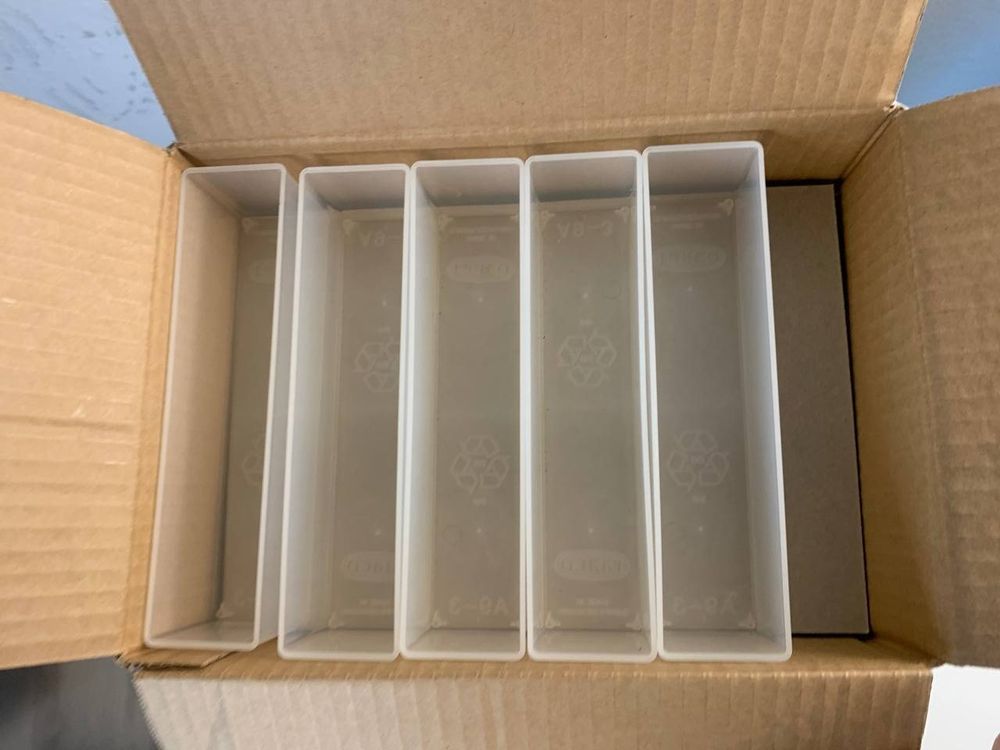 Raaco Einsatzkasten 55 – Tablett Mit 4 Transparenten Einsätzen, 16x22x4,7 Cm, Für Kleinteile, Schubladen & Sortierboxen – Aus PP, Made In Denmark