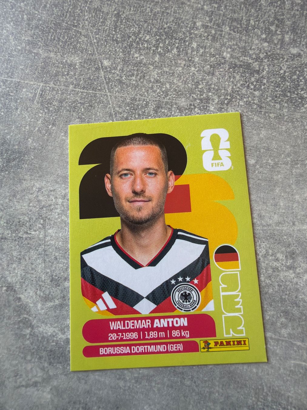 Panini Cartes à collectionner: Panini Sticker Waldemar Anton GER 7 – D'occasion à Pfeffingen par Fantasy1971