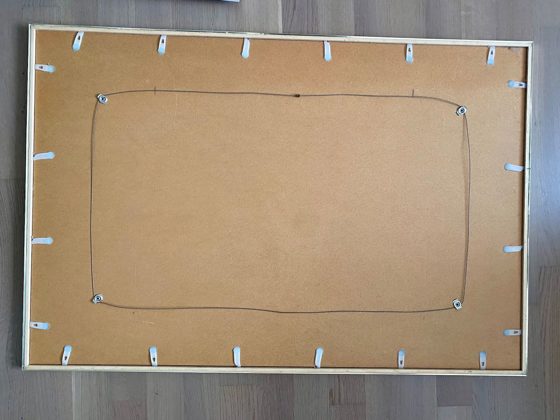 Cornici: Bilderrahmen 64x95cm, Messing/Glas – Usato da Reichenburg venduto da Noxima 1
