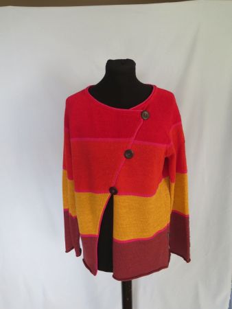 Lässige Jacke Gr.M Leinen & Baumwolle Naturmode