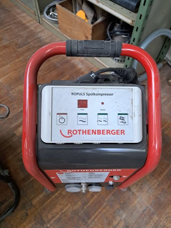 Rothenberger Spülkompressor Ropuls eDM DN50