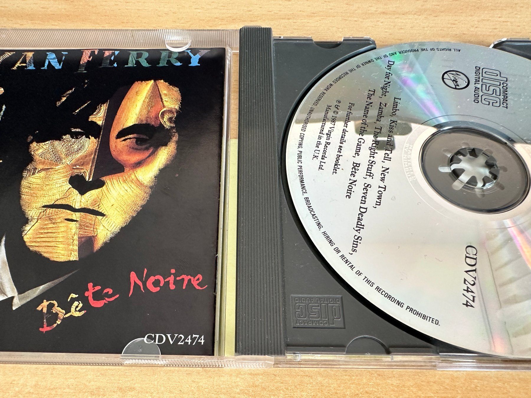 CD: Bryan Ferry – Bête Noire – Usato da Rikon im Tösstal venduto da Alpenmutz 2