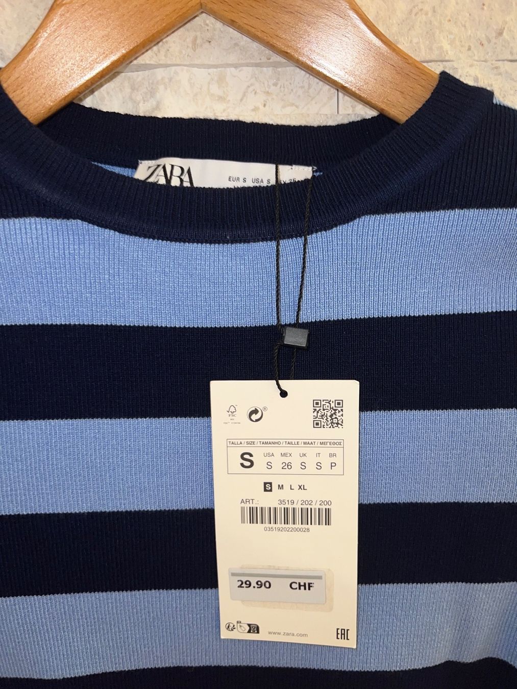 Zara T-Shirts: ZARA Top NEU S – Neu (gemäss Beschreibung) aus Meilen von ninifee20 1