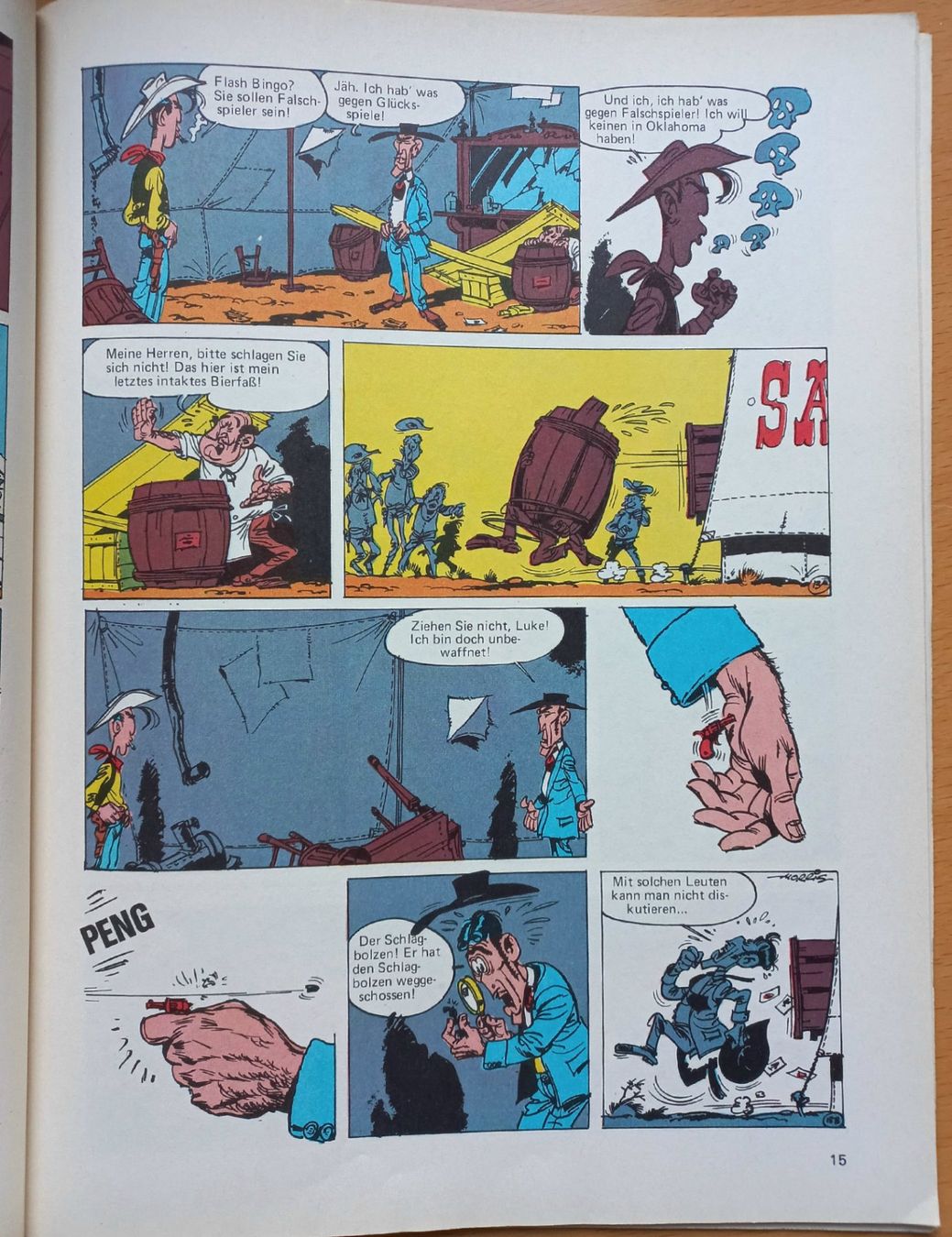 Fumetti: Comic - Lucky Luke 24 - ...gegen Joss Jamon – Usato da Niederuzwil venduto da lubimaja 2