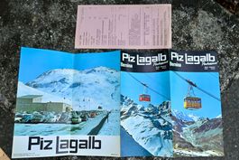 50er Jahre Faltprospekt Grindelwald mit Beiblatt tarif etc.