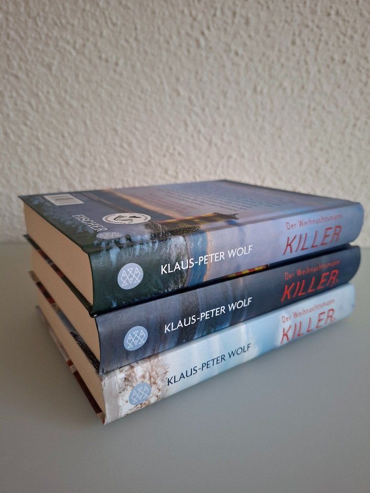 Libri: Klaus-Peter Wolf - 3 Weihnachtsmann-Killer, feste Einbände – Usato da Oberentfelden venduto da Affra01 4