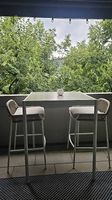 Outdoor Bartisch & 2 Barhocker (Ikea SEGERÖN)