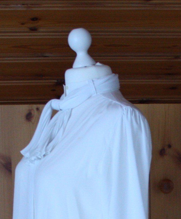 Camicette: Bluse mit Halsschleife MARIO ROSELLA weiss Gr. 42 – Usato da Flüelen venduto da Diversicum-Vintage 4