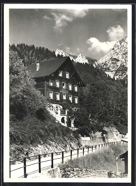 Cartoline postali: Innerthal /Wägital, Dépendance Hotel B – Usato da Berlin venduto da bartko-reher