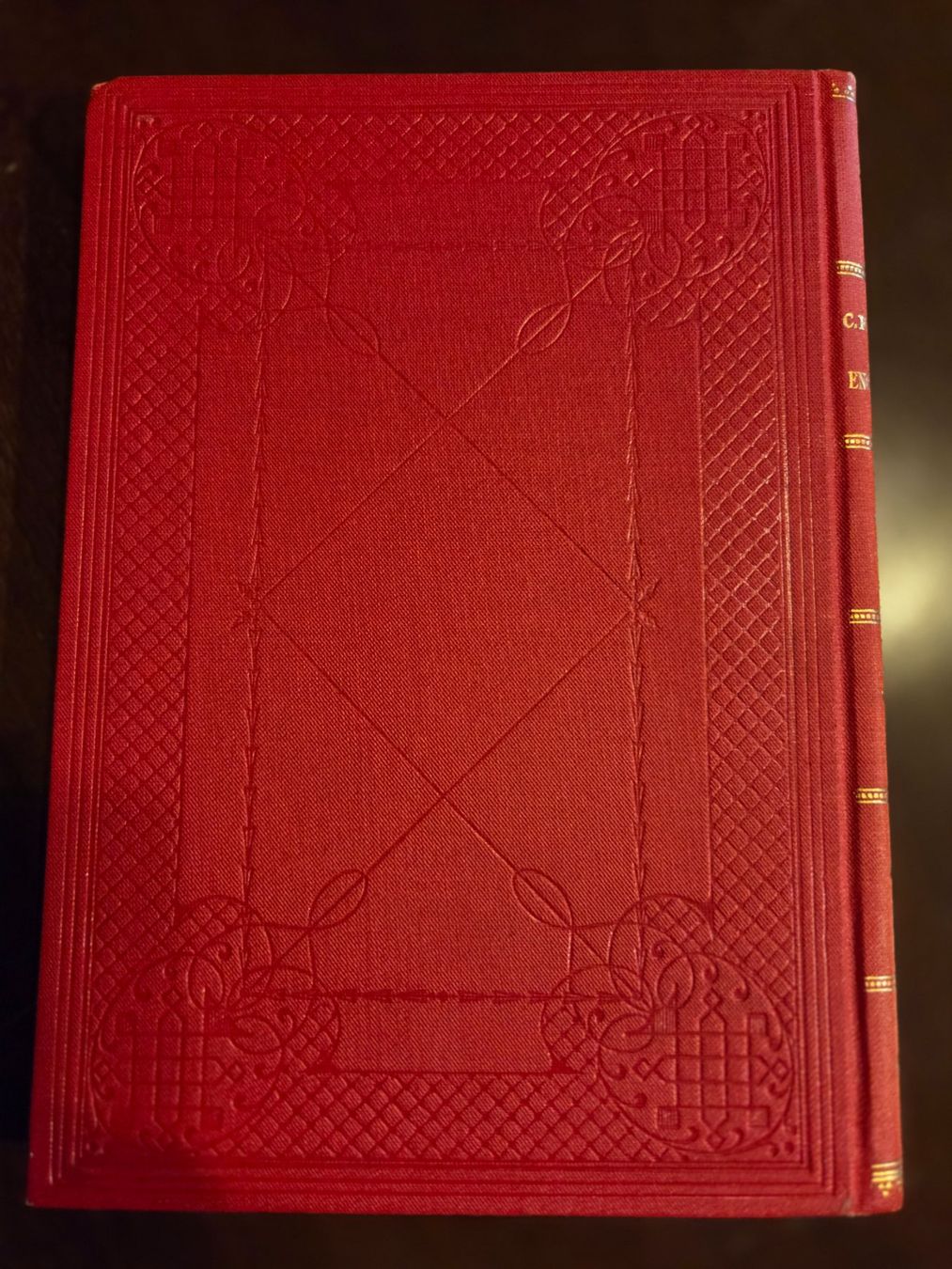 Libri: C.F. Meyer Engelberg 1904 12. Aufl. Schmuckband – Usato da Aldesago venduto da lusuardi 1