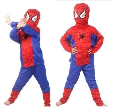 Spiderman-Kostüm Kind 80 bis 130 cm