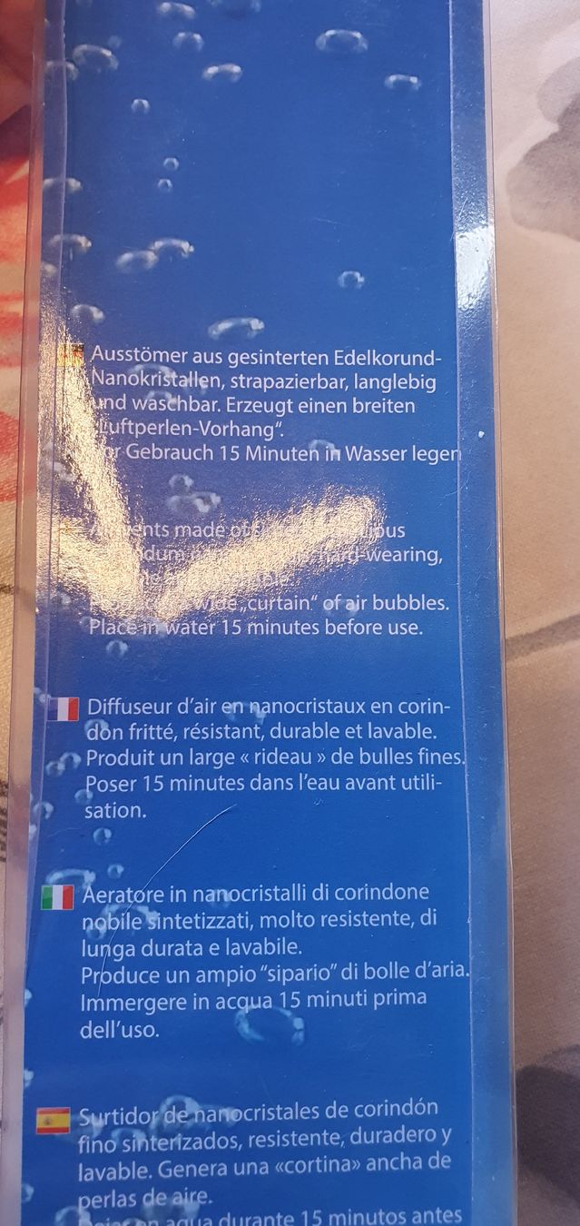 Aquarium: Air Wall Long 30 cm pour aquarium – Neu und originalverpackt aus Aven von stphane1577 3