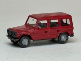 Wiking Mercedes 230 G h-braunrot