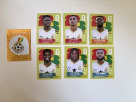 Panini: GHA 1,GHA 4,GHA 6,GHA 11,GHA 15,GHA 18,GHA 20