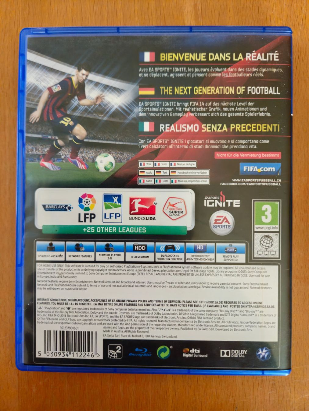 Spiele: PS4 - FIFA 14 – Gebraucht aus Kandergrund von BSD83 1