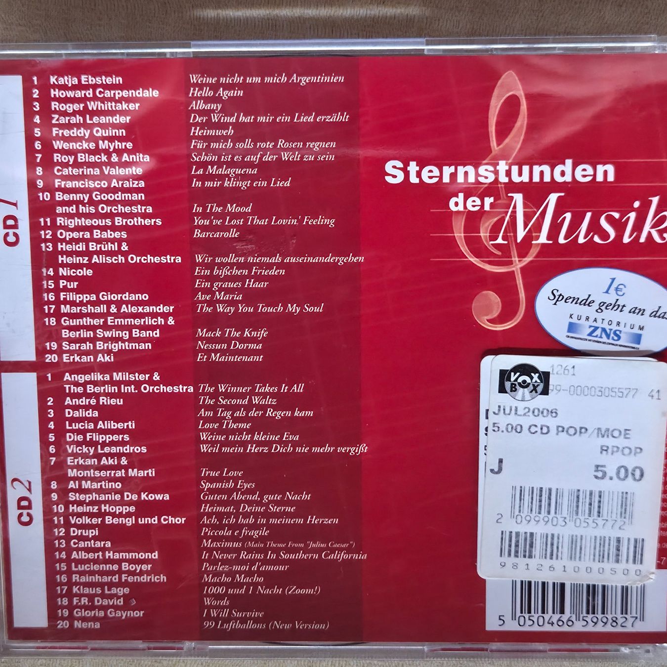 CDs: CD Sternenstunden der Musik – Gebraucht aus Dintikon von Vexi 1