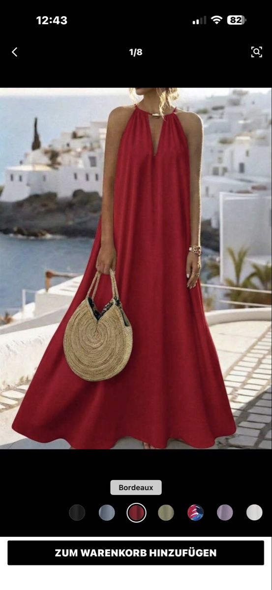 Vestiti: Damen Kleid elegant Gr. L neu – Nuovo (secondo la descrizione) da Gommiswald venduto da Uschi1972