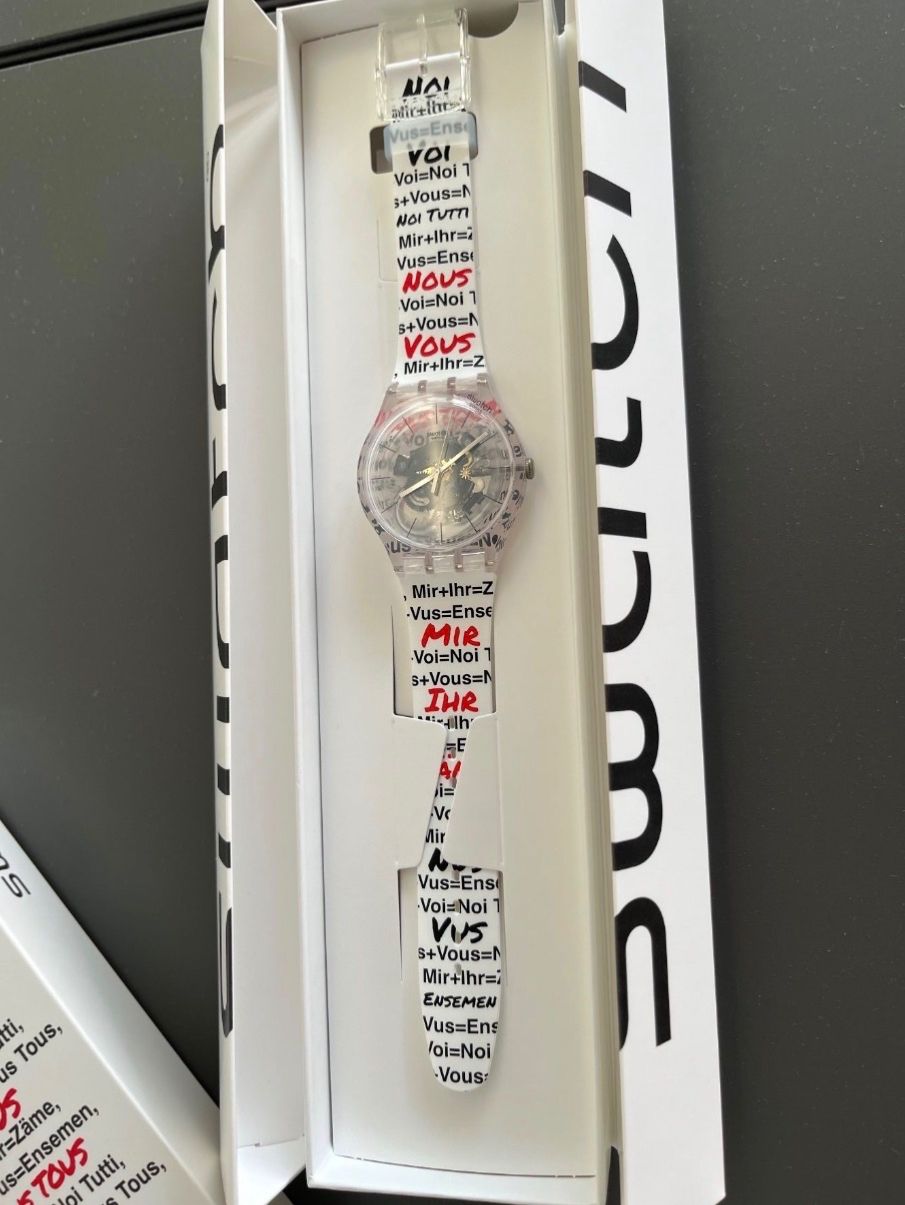 Swatch Orologi: Swatch Aktionärsuhr 2026 – Nuovo e nell'imballaggio originale da Würenlos venduto da Hawkeye7 3