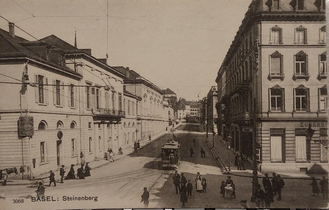 Cartes postales: BASEL - Steinenberg - Tram – D'occasion à Delémont par Domdom1