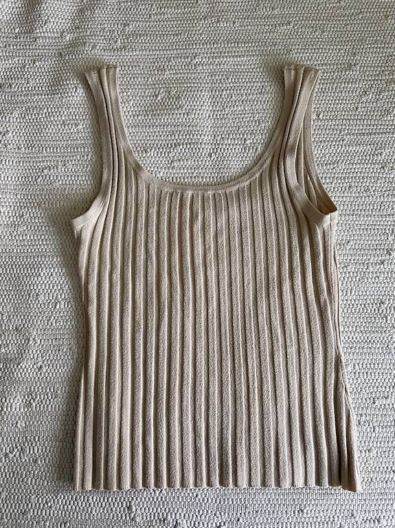 Top: ribbed Top nachhaltige Marke Gr.S – Usato da Zug venduto da julialbi
