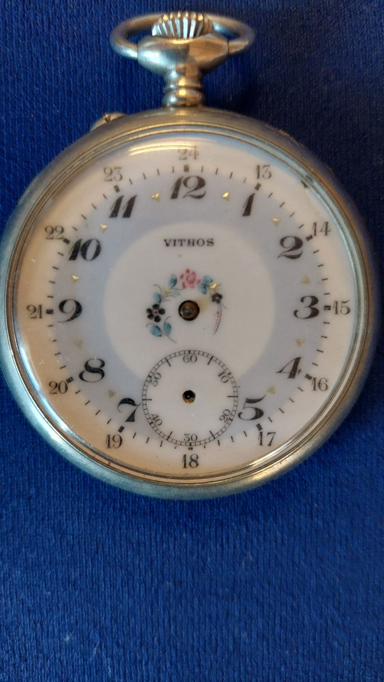 Orologi: Montre de poche Vithos, à restaurer – Difettoso da Marsens venduto da jogocade