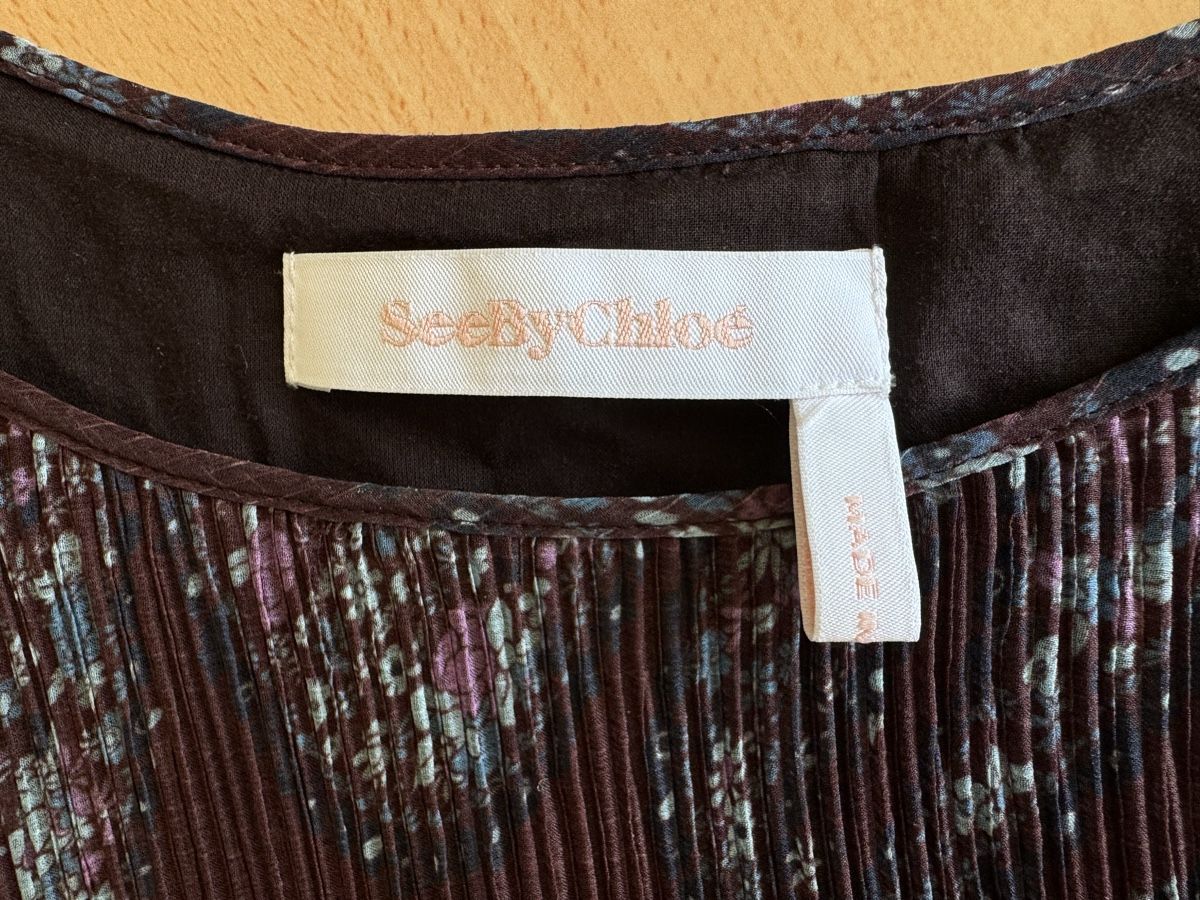 Chloé Camicette: See by Chloé, Blouse à Fleurs Bohème, Taille 36 – Nuovo (secondo la descrizione) da Morges venduto da sandy069 2