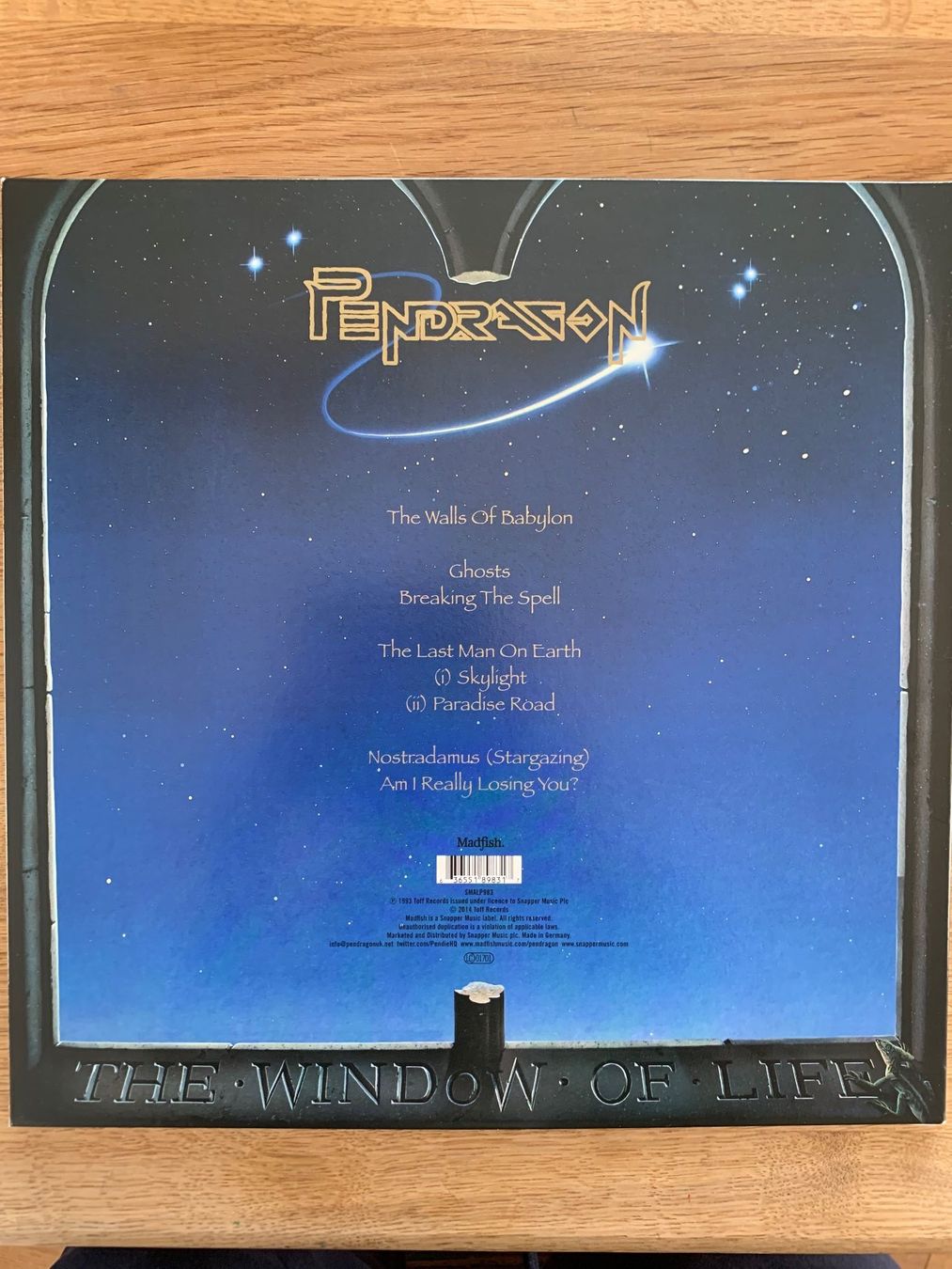 Dischi in vinile: Pendragon - The Window of Life – Usato da Balzers venduto da Amontelm 1