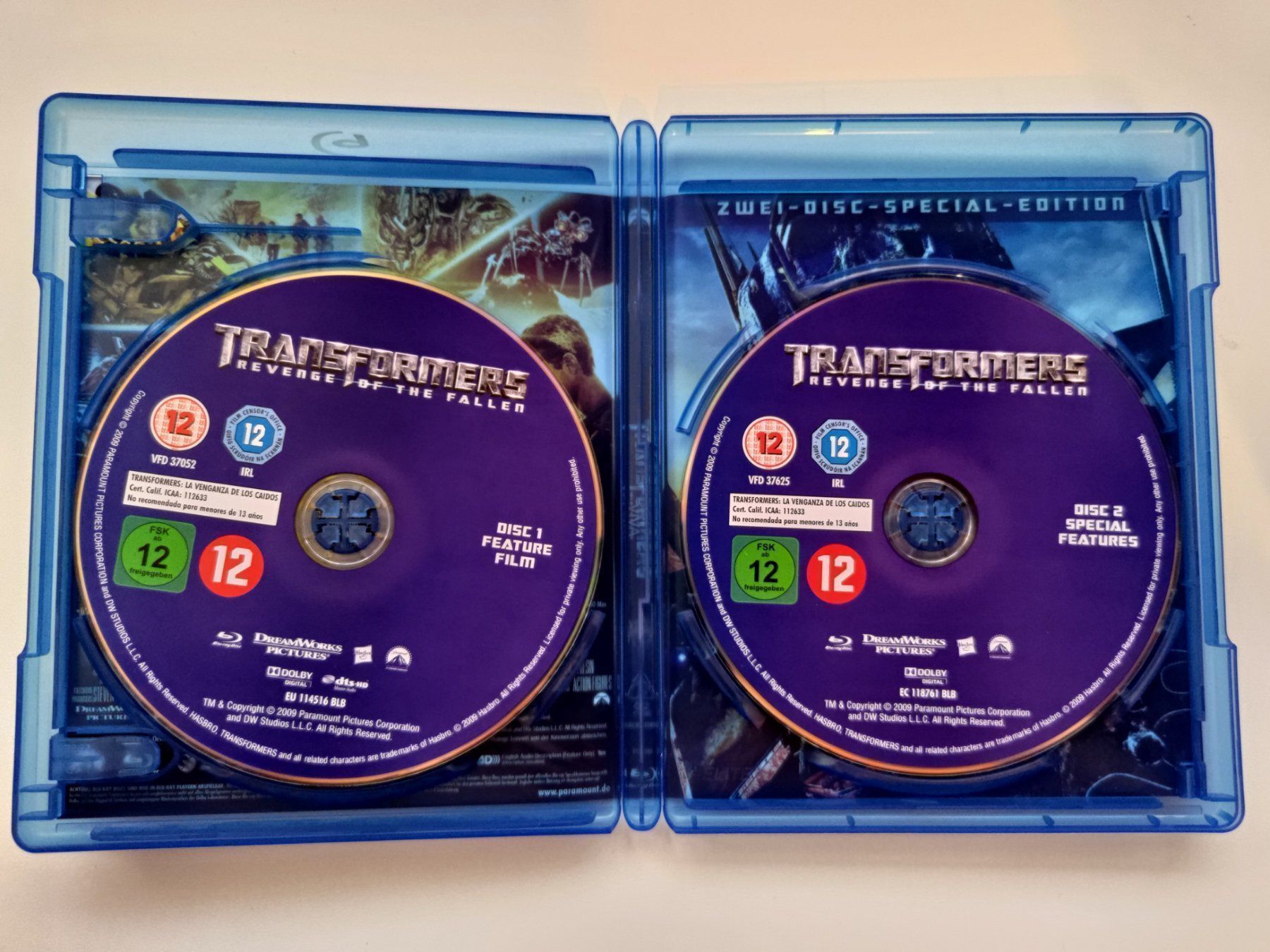 Tutti i DVDs: Transformers - Die Rache - Special Edition – Usato da Liestal venduto da Kratzilla 1