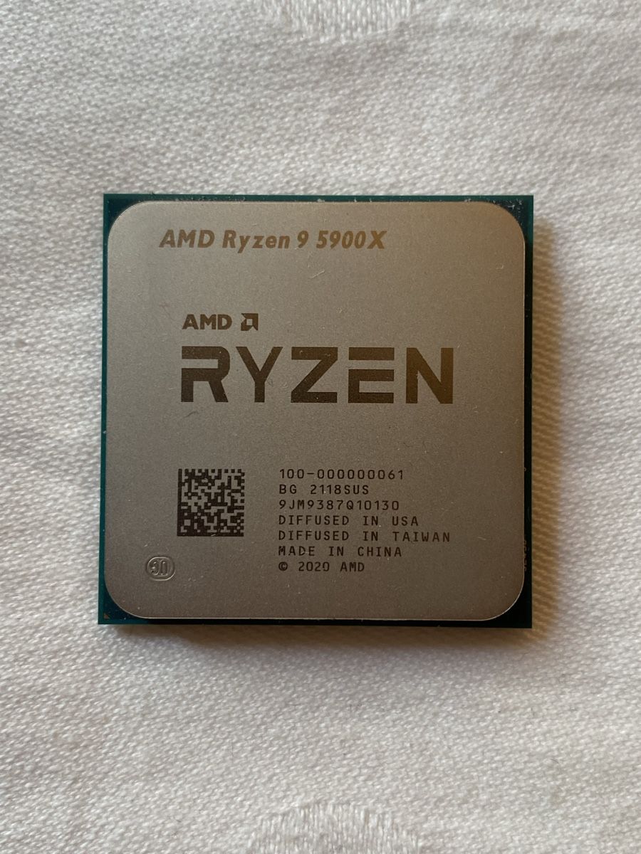 Amd Componenti elettronici: AMD Ryzen 9 5900X 12-Core AM4 CPU – Usato da Dotnacht venduto da 007ym