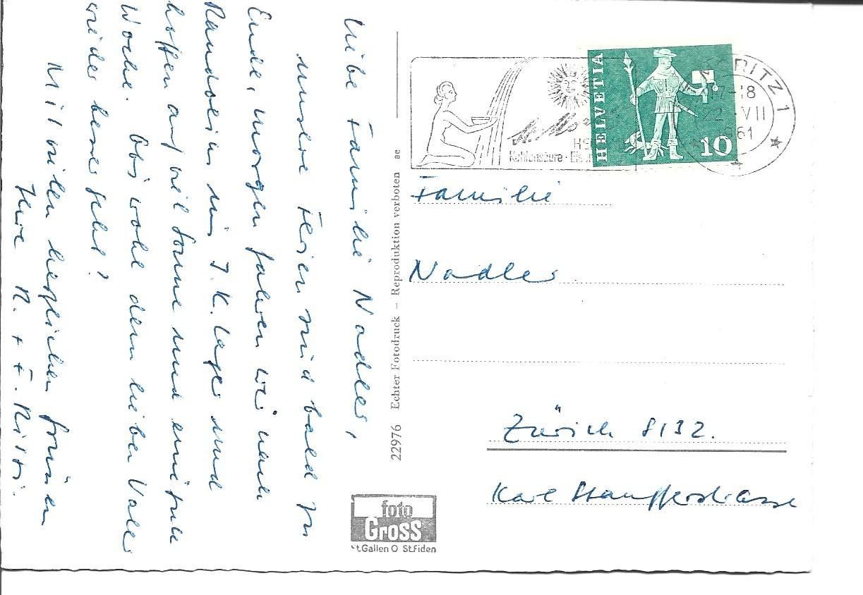 Cartoline postali: AK Sevelen SG  Reben – Usato da Appenzell venduto da mai25 1