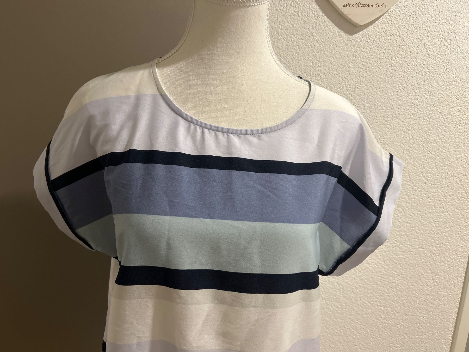 T-shirt: Shirt weiss  gestreift von MONTEGO Gr. 36 – Usato da Brunnen venduto da Nala2929 2