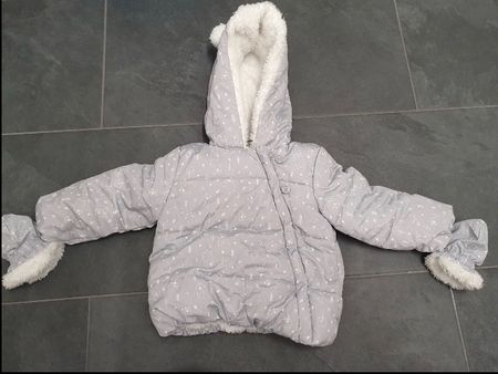 Winterjacke Baby Gr. 80 von C&A