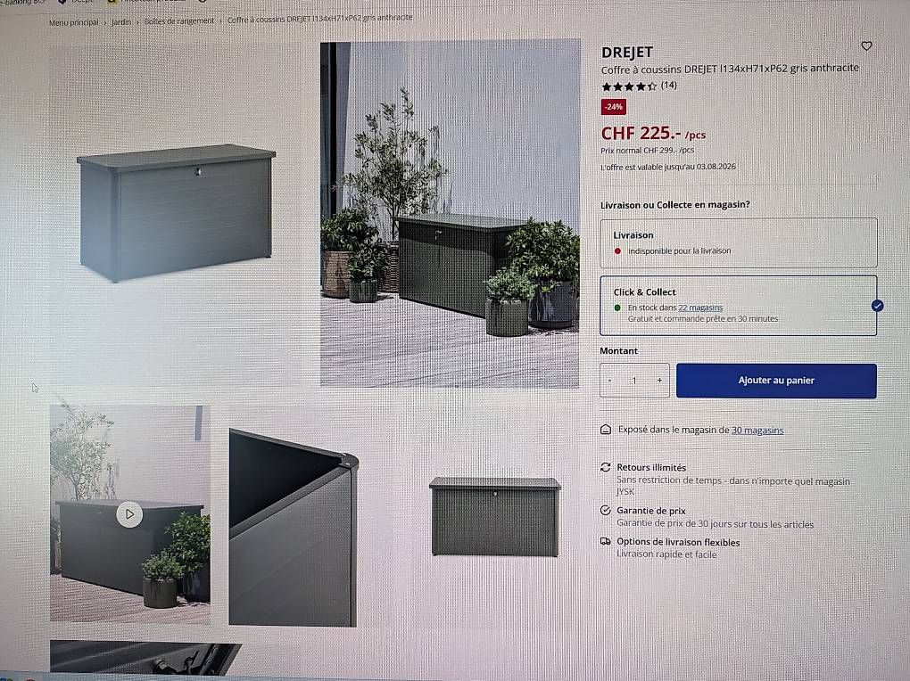 Sofas: Meuble salon de jardin Jysk – Gebraucht aus Vaulruz von 20mini 1