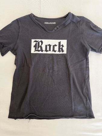 Zadig & Voltaire Rock T-Shirt Schwarz Gr. 8/126
