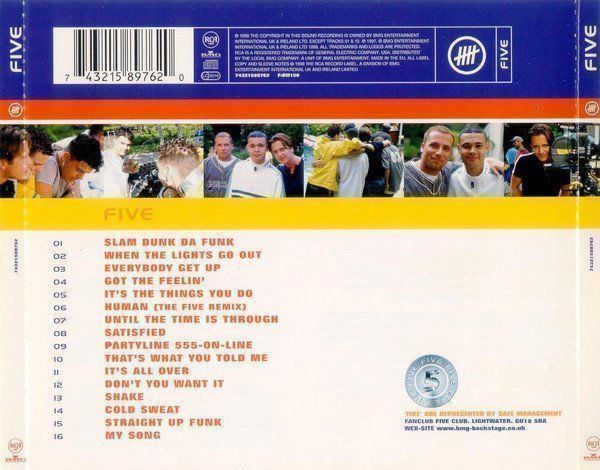 CD: Five – Five F17 – Usato da Sessa venduto da fraenklishop 1