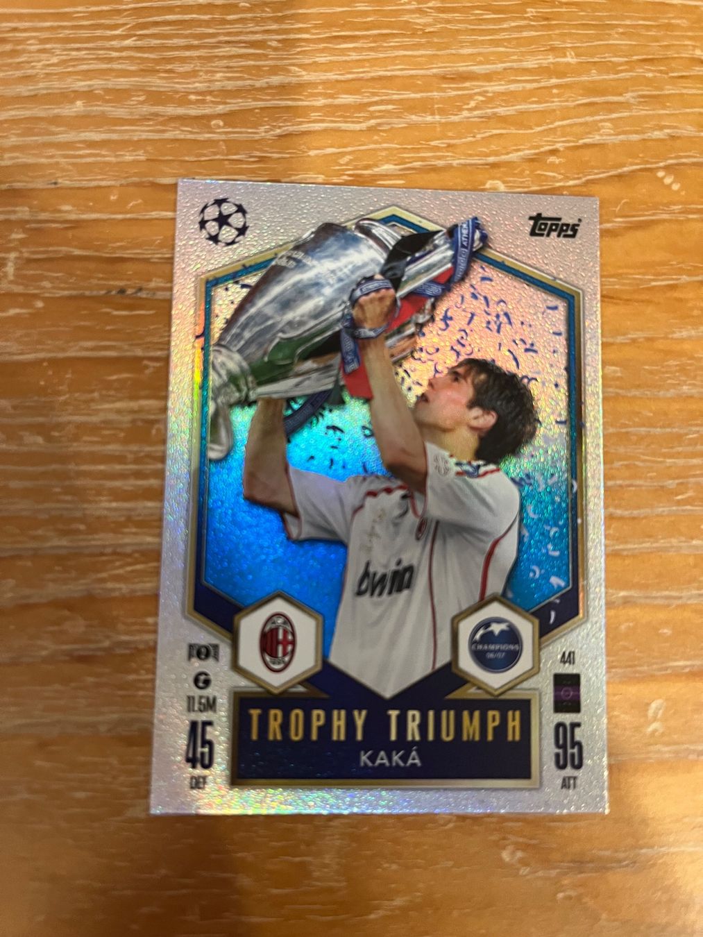Topps Cartes à collectionner: Kaka Trophy Triumph – D'occasion à Balzers par jos_6r9r