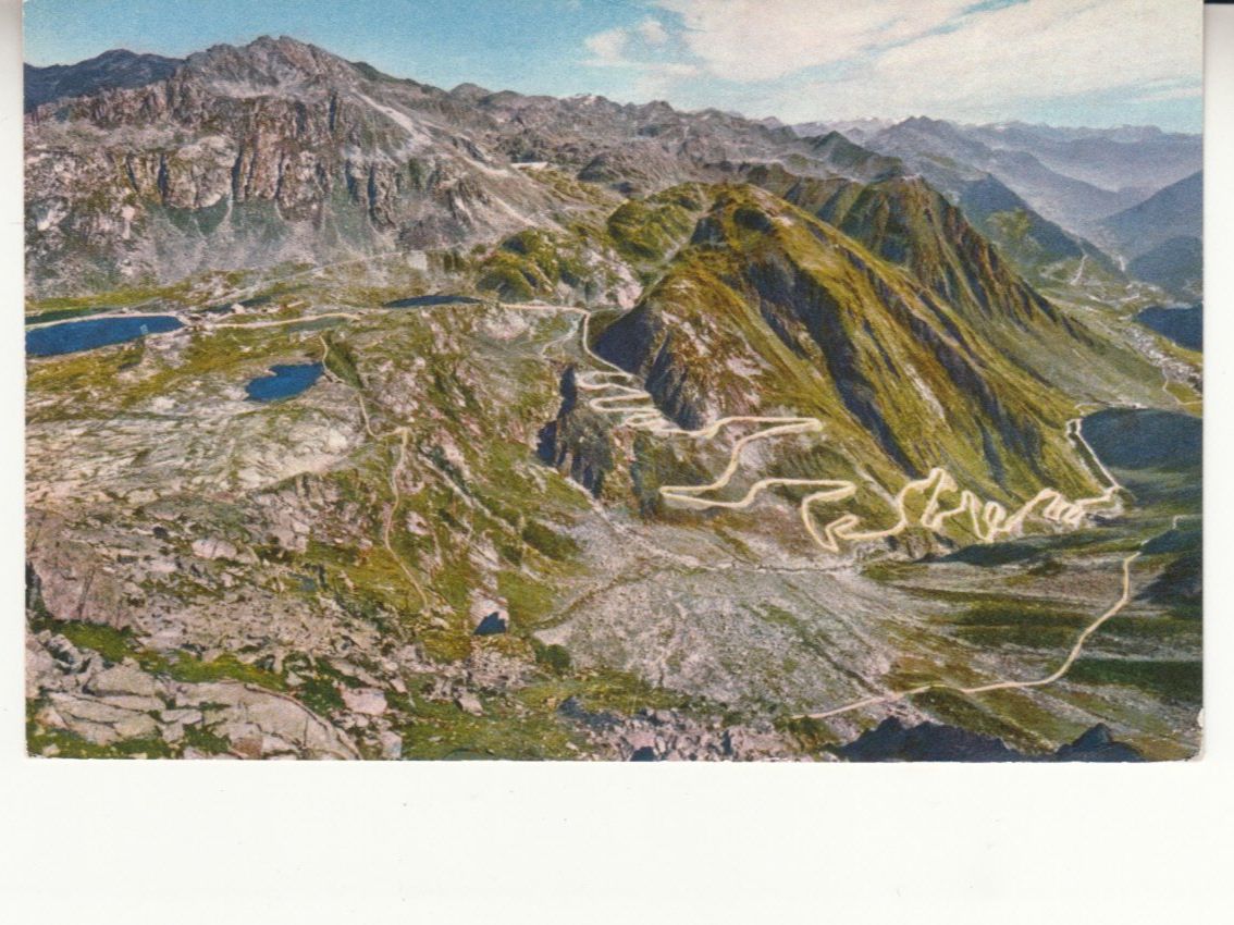 Ansichtskarten: San Gottardo Tremola 1961 – Gebraucht aus Bürglen TG von StampGraf