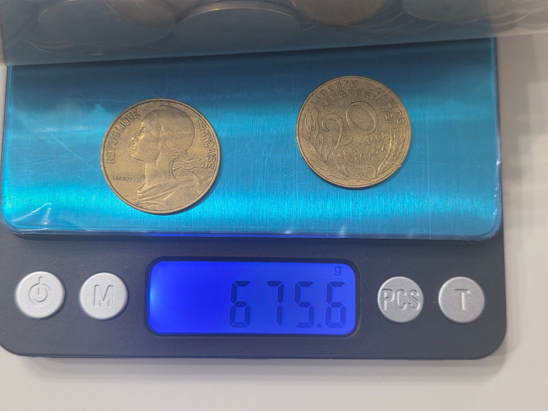 Tutti le monete: 20 Centimes Republice Frankreich 675.6 gr. – Usato da Scherzingen venduto da Benjanil 1