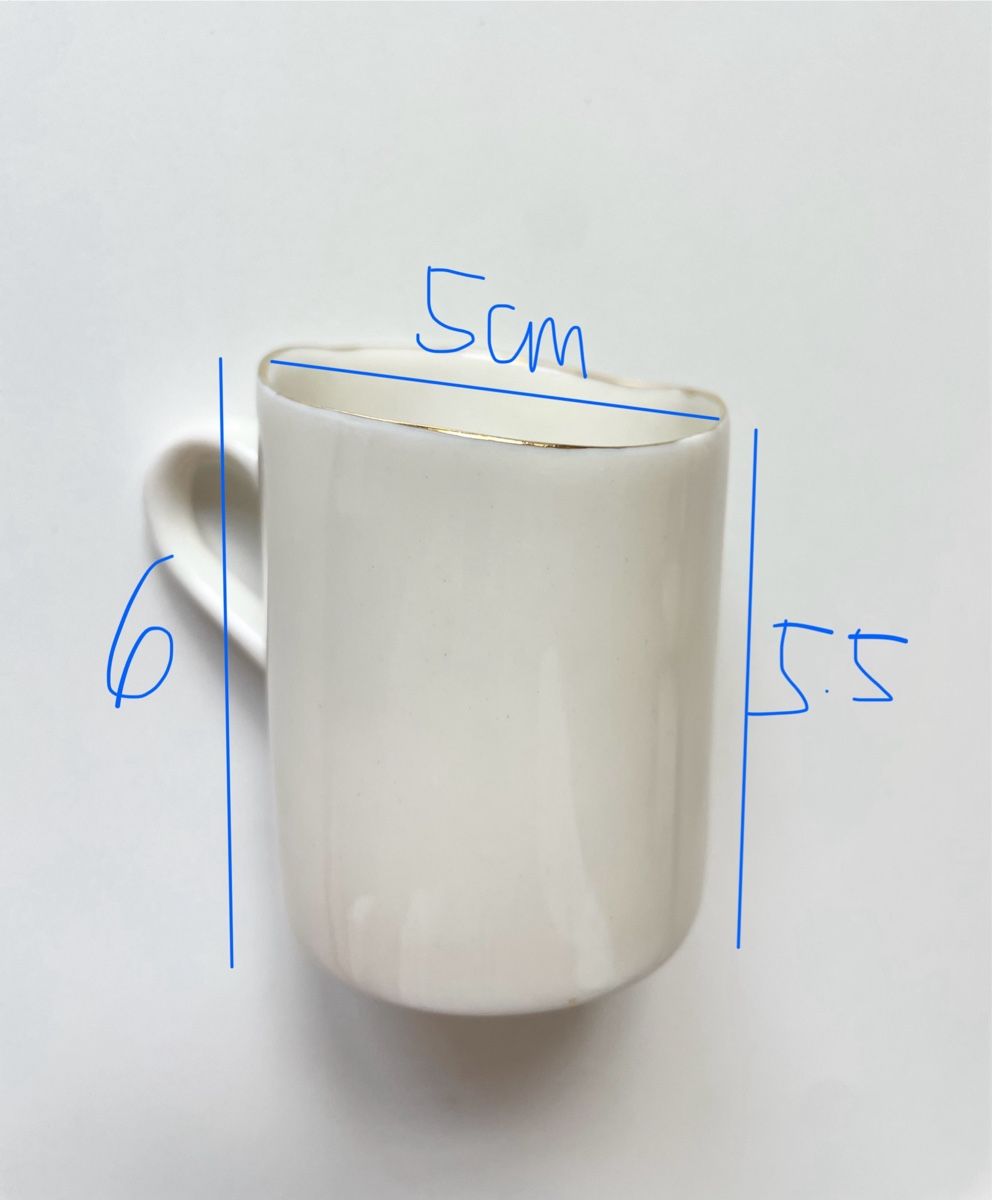 Tazze: Espresso-Tasse mit Goldrand – Nuovo (secondo la descrizione) da Zürich venduto da Christine.R 7