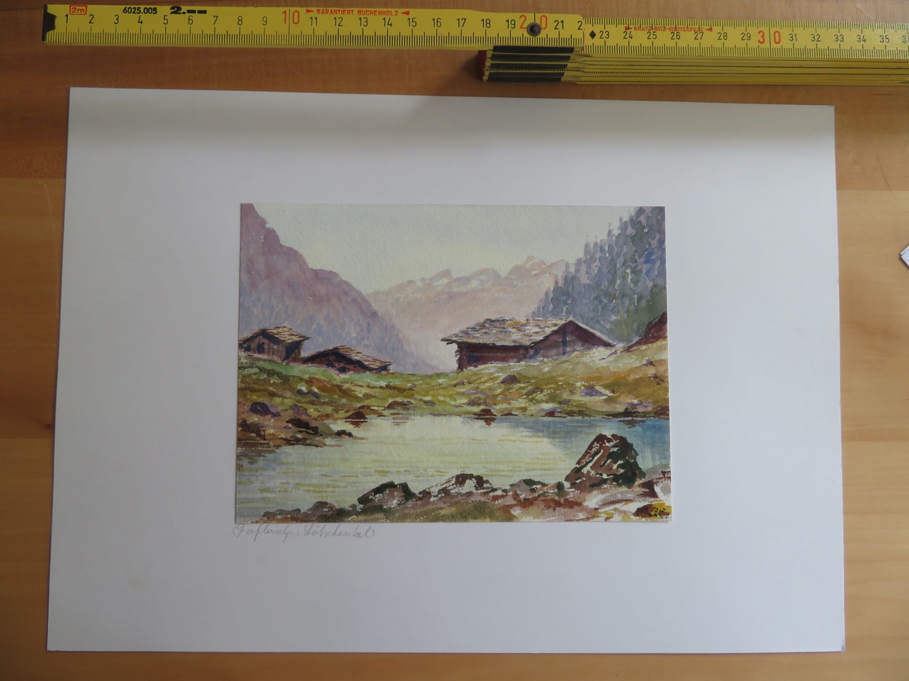 Posters & Illustrations: Fafleralp – D'occasion à Bern par mordswein