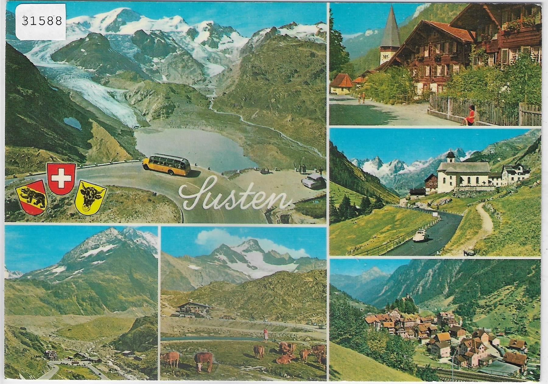 Cartes postales: Sustenroute - Postauto – D'occasion à Ettingen par Kartenplanet