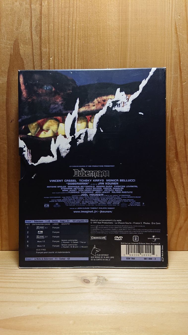 Tutti i DVDs: DOBERMANN DVD Special Edition – Usato da Wilderswil venduto da Exebub 1