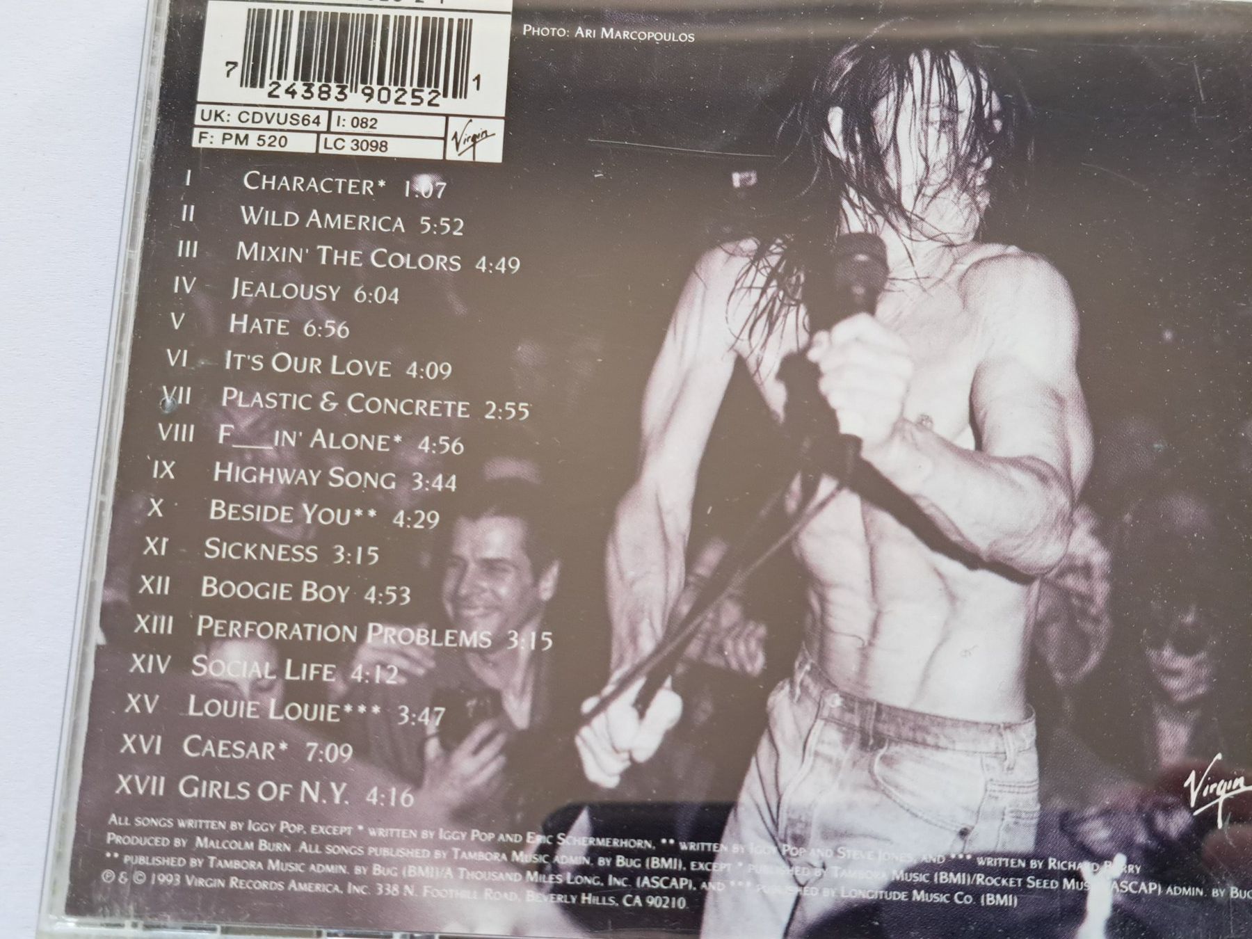 CD: Cd Iggy Pop - American Caesar – Usato da Pully venduto da bro_n52j 2
