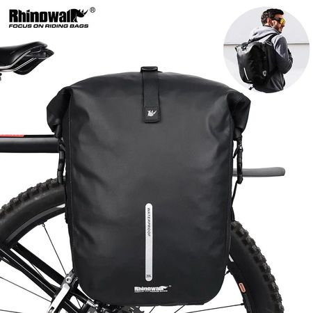 🤩NEU 3 in 1 Gepäckträgertasche Rucksack für Fahrrad